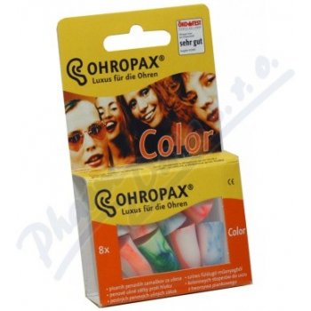 Ohropax Color Špunty do uší 8 ks