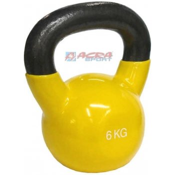 Acra Kettlebell vinyl 6 kg