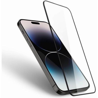 Picasee 3D ochranné tvrzené sklo s rámečkem pro Apple iPhone 16 Pro Max - černé 436011 – Zboží Živě