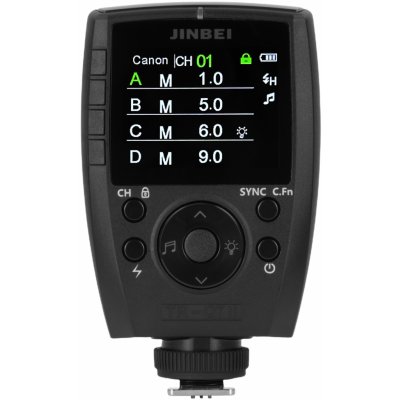 Jinbei TR-Q7 Mk II multibrandový odpalovač s TTL a HSS – Zboží Živě