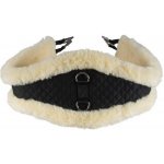 Horze Podbřišník s pravým beránkem černo béžový – Zbozi.Blesk.cz