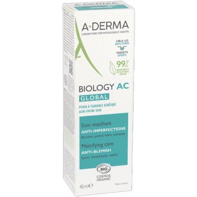 A-Derma Biology AC Global Zmatňující péče 40 ml – Hledejceny.cz