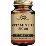 Solgar Vitamín B12, 500 mg 50 kapslí – Hledejceny.cz