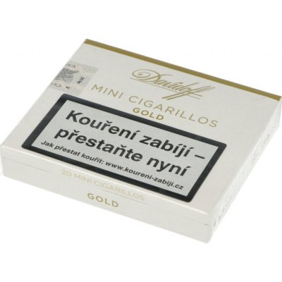 Davidoff Mini Cigarillos Gold - 20 ks – Zbozi.Blesk.cz