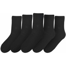 Darré dámské ponožky vysoké ze 100% bavlny černé