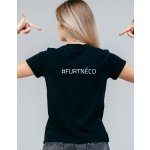 Dámské tričko Furt něco Černá – Sleviste.cz