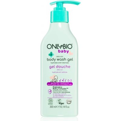 OnlyBio Baby Delicate jemný mycí gel pro děti od narození 300 ml – Zboží Mobilmania