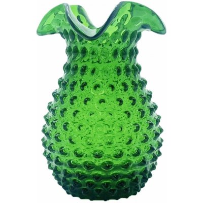 Váza 18cm – Hobnail – Ananas - tmavě zelená – Hledejceny.cz