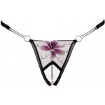 Tanga s květem a řetízky Cottelli LINGERIE – Zboží Dáma
