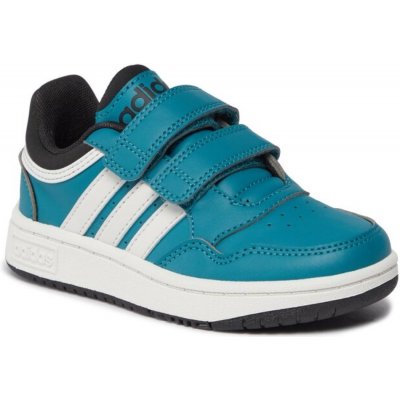 adidas Hoops Mid 3.0 Shoes Kids IF7753 tyrkysová