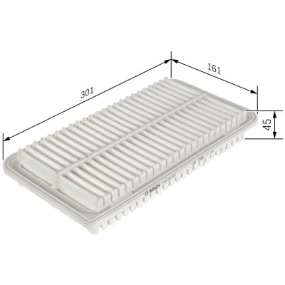 Vzduchový filtr BOSCH F 026 400 506 (F026400506) – Hledejceny.cz