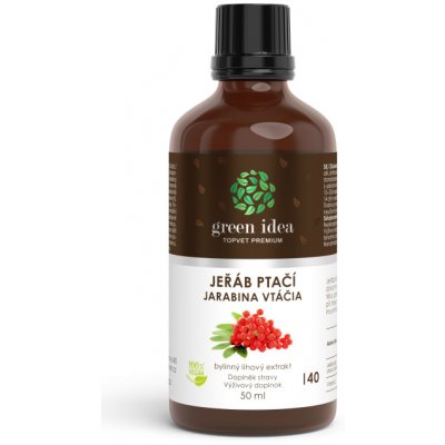 Green idea Jeřáb Ptačí tinktura kapky 50 ml – Hledejceny.cz
