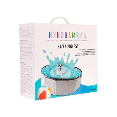 Huhubamboo bazén 120 x 30 cm šedý – Sleviste.cz