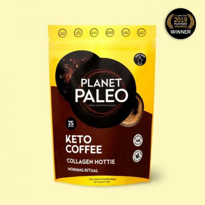 Planet Paleo Kolagenový nápoj s praženou keto kávou Keto Coffee 213 g – Hledejceny.cz