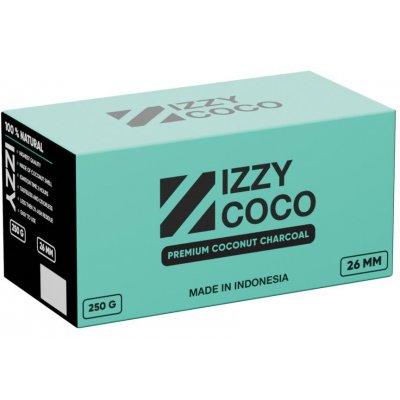 Izzy Smoke Uhlíky Coco 26mm 250gr – Zboží Mobilmania