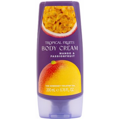 Somerset Toiletry Tropical Fruits Mango & Passionfruit tělový krém 200 ml – Zboží Dáma