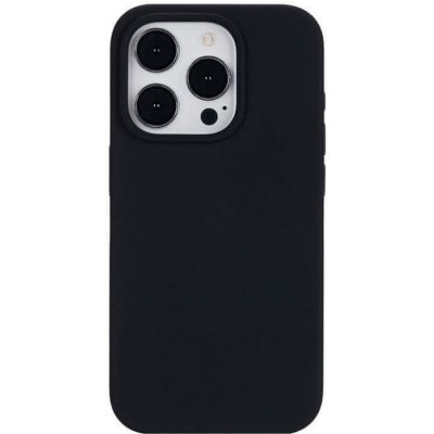 eSTUFF Magnetic silicone case, pro iPhone 15 Pro, 100 % recyklovaný TPU ES67150027, černý