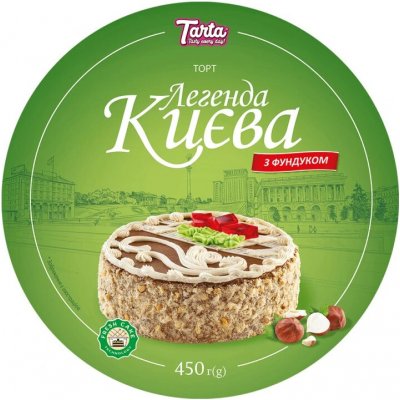 Tarta Dort Kievskij s arašidami 0,85 kg – Zboží Dáma