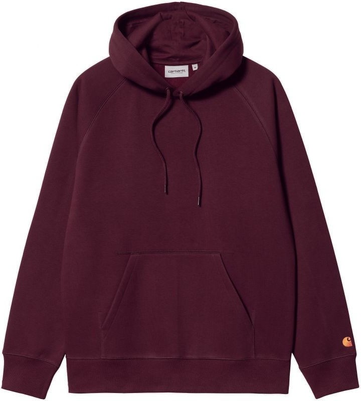 Carhartt MIKINA WIP Hooded Chase vínová