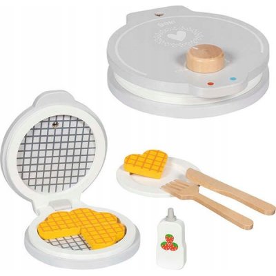 Goki Vaflovač na hračky dřevěný s příslušenstvím – Zboží Mobilmania