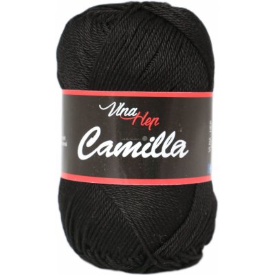 Vlna-hep Příze Camilla 8001 černá – Sleviste.cz