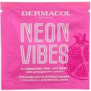 Pleťová maska Dermacol Neon Vibes Illuminating Peel-Off Mask 8 ml