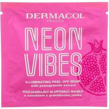 Dermacol Neon Vibes Illuminating Peel-Off Mask 8 ml