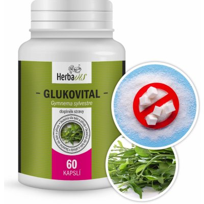 Herbavis GlukoVital 60 kapslí – Zboží Mobilmania