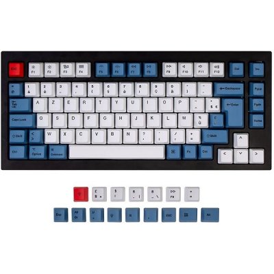 Keychron Keycap Set for Q1&K2 modré MT-03 – Zboží Živě