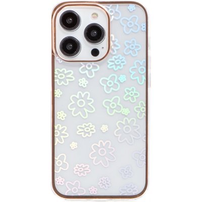 Pouzdro AppleMix Apple iPhone 14 Pro Max - plastové / gumové - růžové - valenténské květiny – Zboží Mobilmania