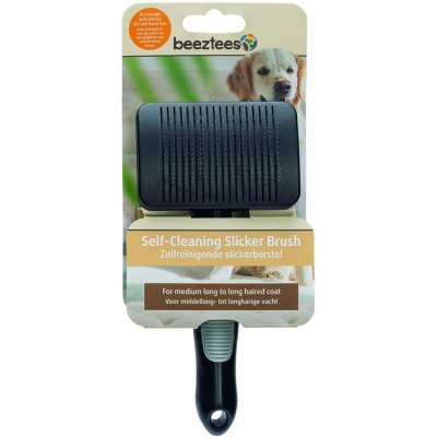 Beeztees Samočistící kartáč pro psy malý 18 x 8,5 x 6,5 cm – Zboží Dáma