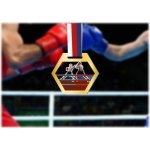 Akrylátová medaile Box Zlatá – Zboží Mobilmania