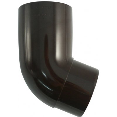 Marley Koleno 67° pro okapový svod 105 mm plastové 078458 hnědé – Sleviste.cz