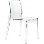 FormWood Transparentní plastová jídelní židle Simple Chair – Zboží Mobilmania