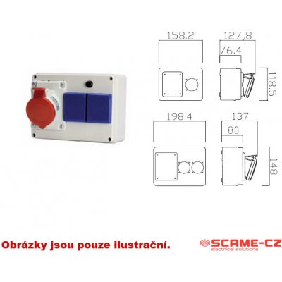 Scame 686.122 – Hledejceny.cz