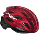 MET Estro Mips červená černá metalická lesklá 2021 – Zboží Dáma