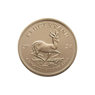 South African Mint Krugerrand zlaté mince Südafrika stand 1 oz