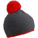 MYRTLE BEACH Pompon Hat with Contrast Stripe