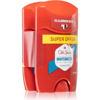 Old Spice Whitewater deostick 2 x 50 ml dárková sada