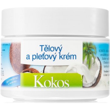 BC Bione Cosmetics Kokos pleťový krém pro celou rodinu 260 ml