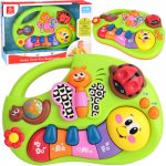Huile Toys pianko pro nejmenší se světlem a zvukem Housenka – Zboží Mobilmania