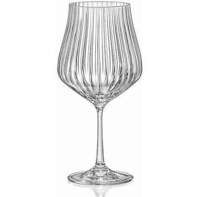 Crystalex Sklenice na víno TULIPA OPTIC 6 x 600 ml – Zboží Mobilmania