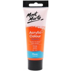 MontMarte akrylová barva 75 ml oranžová