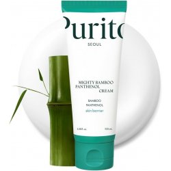 Purito Mighty Bamboo Panthenol Cream posilující hydratační krém s panthenolem 100 ml