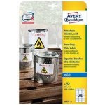 Avery Zweckform J4773-10 bílé 63.5mm x 33.9mm – Zboží Dáma