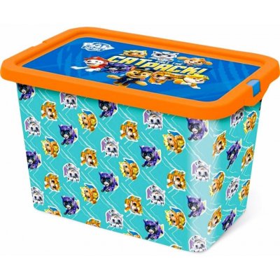 Stor Plastový úložný box Paw Patrol 7L 02544 – Zboží Dáma