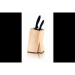 BANQUET Stojan dřevěný na keramické nože BRILLANTE 24,5 cm, se štětinami – Zboží Mobilmania