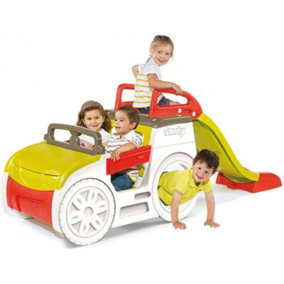 Smoby 840200 prolézačka Adventure Car se skluzavkou – Sleviste.cz