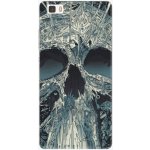 Pouzdro iSaprio Abstract Skull - Huawei Ascend P8 Lite – Hledejceny.cz