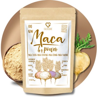 Goodie Maca 4x Power BIO 140 g – Hledejceny.cz